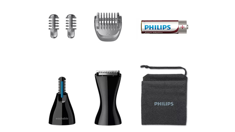 موزن گوش و بینی فیلیپس مدل NT5650/16 سری 5000 به همراه موزن ابرو و خط زن صورت