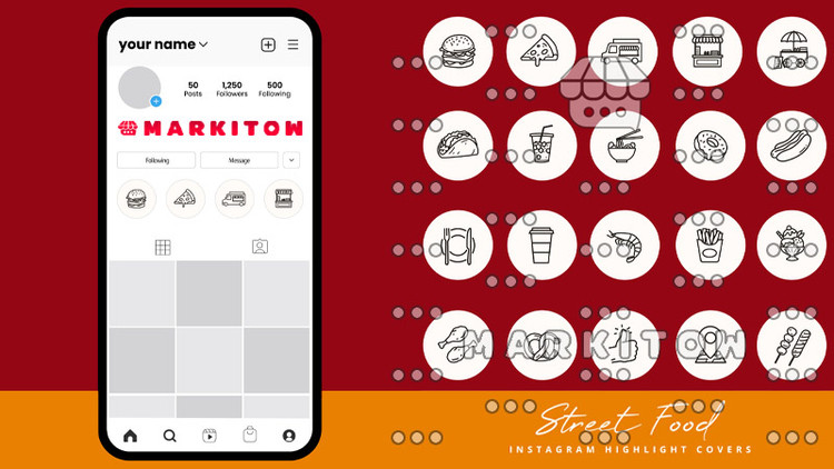 دانلود رایگان قالب آماده و عکس کاور هایلایت اینستاگرام