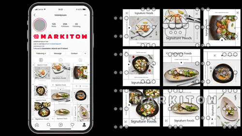 دانلود رایگان قالب آماده پست و عکس کاور ویدئو اینستاگرام