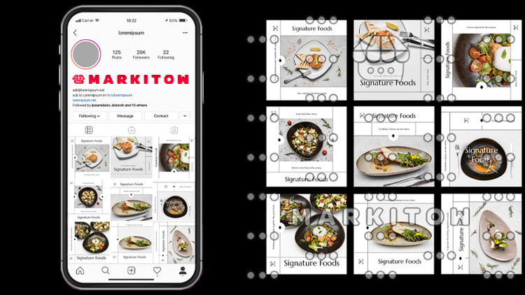 دانلود رایگان قالب آماده پست و عکس کاور ویدئو اینستاگرام