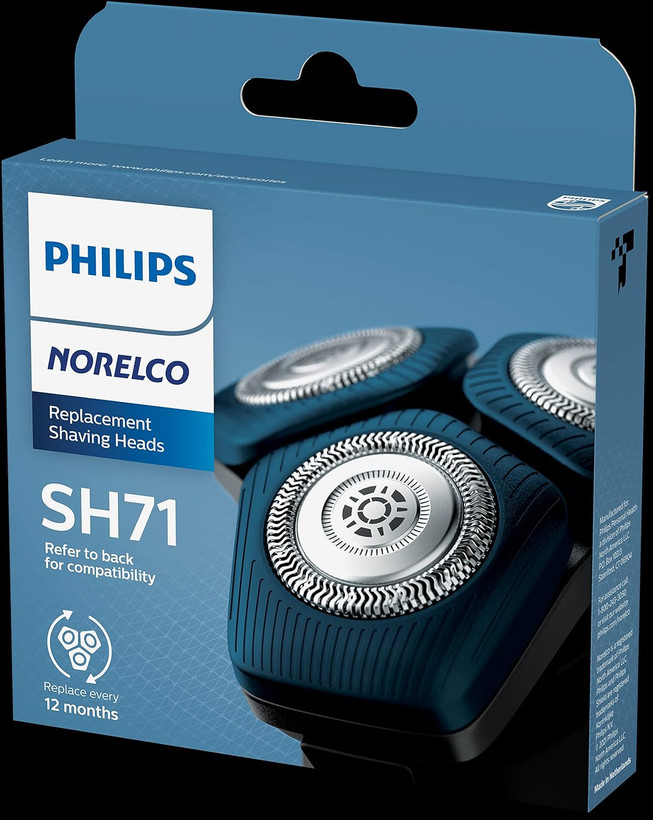 تیغ و شبکه فیلیپس مدل SH71 بسته 3 عددی ( اصل و اورجینال )